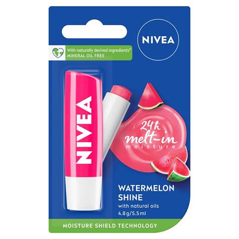 Buy Nivea Lip Care Watermelon Shine Balm 4 8g Online At Chemist Warehouse®