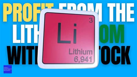 Profit From The Lithium Boom With Lac Stock Youtube