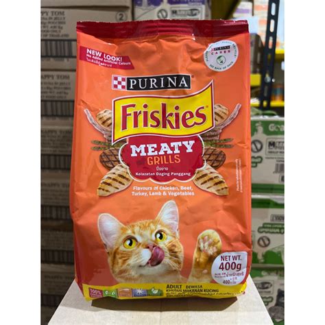 Jual Friskies Meaty Grills Meat Grill 400gr Freshpack Shopee Indonesia