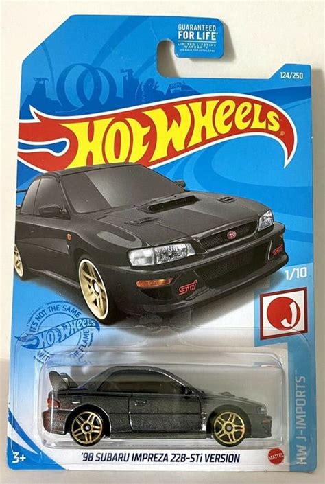 Hot Wheels Subaru Impreza B Sti Version Dark Grey Kaufen