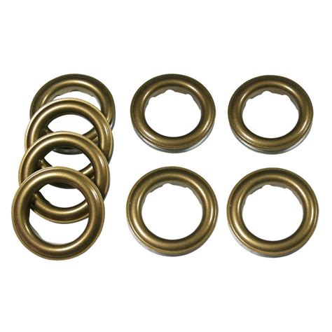 Fast Set 12 Metal Grommets Antique Brass 8 Pk 22 Ge12 A8