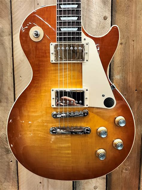 Gibson Les Paul Standard 60s Figured Top Unburst | Reverb