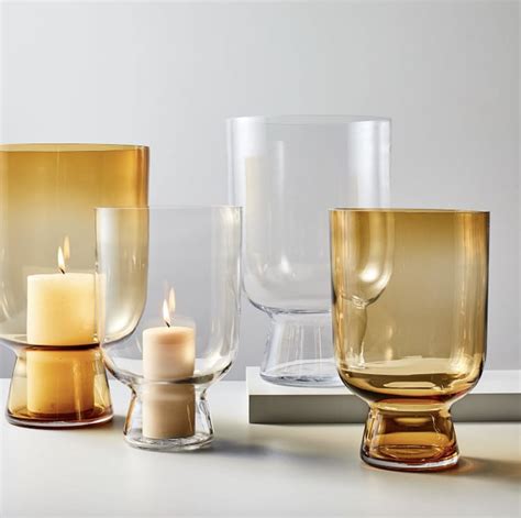 A Candle Accessory West Elm Foundations Glass Hurricanes Best Home Products On Sale January