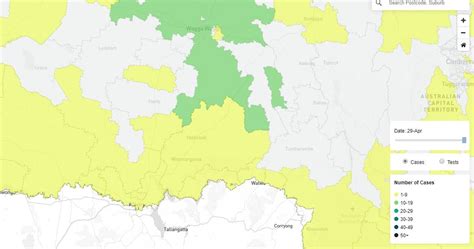 Covid 19 Heat Map For Virus Shows How Many People Tested In Each Nsw