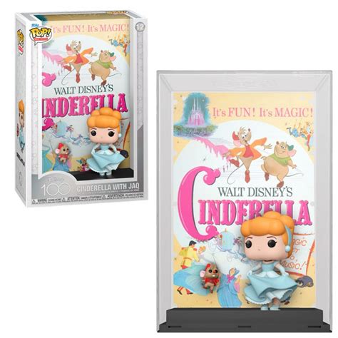 Funko Pop Movie Poster Cenicienta Con Jaq Disney Frikimon Es