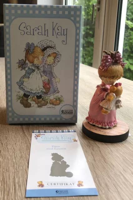 SARAH KAY DEAGOSTINI Atlas Sammel Figur Das Mädchen mit dem Teddybär