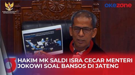 Momen Mk Saldi Isra Pertanyakan Motifjokowi Sering Ke Jateng Pada