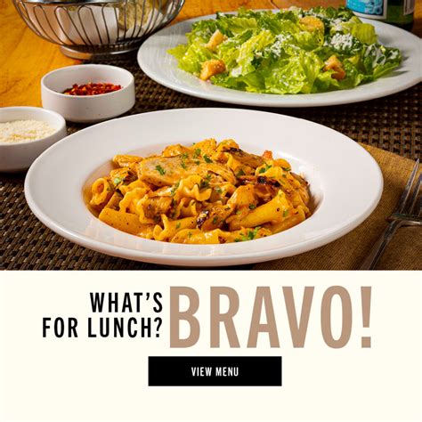 Bravo Italian Kitchen Upscale Casual Italian Restaurant