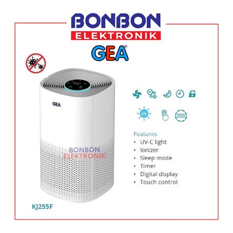 Jual GEA Air Purifier UV C KJ 255F KJ255F Coverage Area 30m²