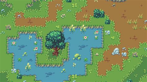 Top down RPG Grassland Tileset by JPKotzeGames | GameMaker: Marketplace