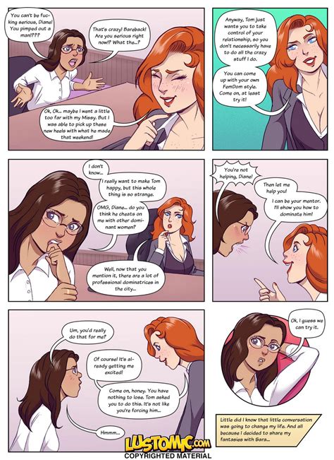 Lustomic Sissy Mistress Training Porn Comix One