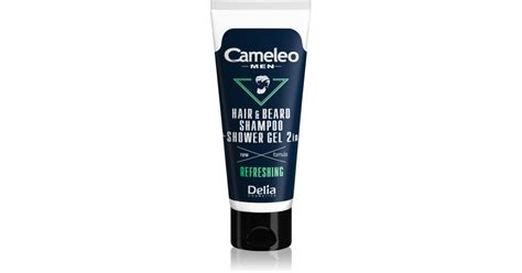 Delia Cosmetics Cameleo Men Shampoing Et Gel Douche Pour Cheveux Barbe