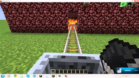 Minecraft Tr Roller Coaster Youtube