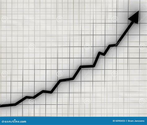 Arrow Graph Going Up Royalty Free Stock Photo Image 6090455