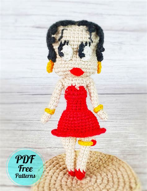 Betty Boop Doll Amigurumi Pdf Free Pattern Amigurumiday