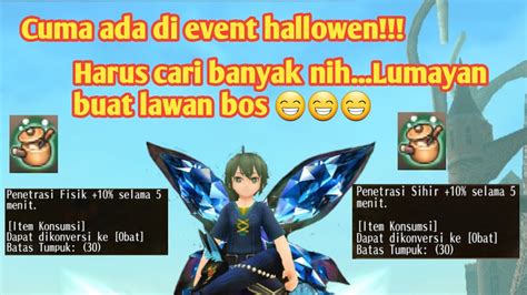 Tempat Farming Item Penetrasi Di Event Halloween Toram Online Enak