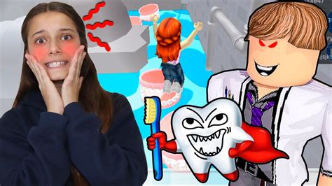 Fuja Do Dentista Maluco Escape Bob The Dentist Obby Youtube