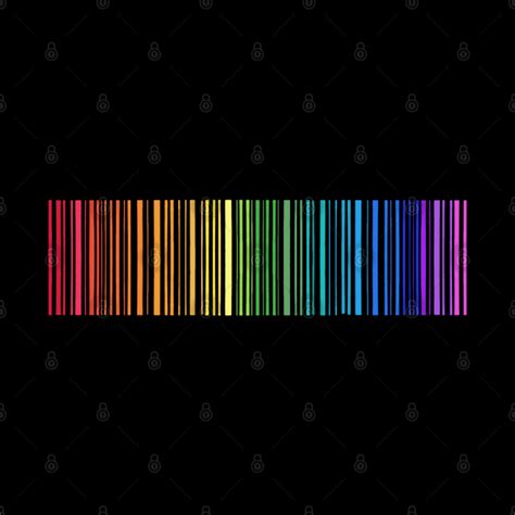 Rainbow Barcode Gay Pride T Idea Mask Teepublic