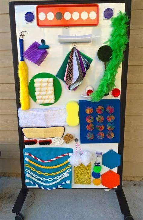 Panel sensorial Montessori de 0 a 3 años Área sensible Cucumama