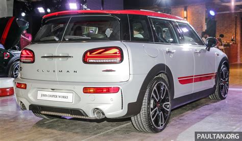 MINI Clubman Dan Countryman John Cooper Works Tiba Dalam Pasaran