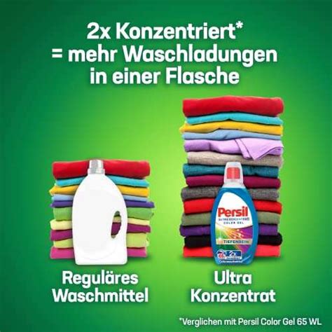 Persil Ultra Konzentrat Color Waschmittel Ladungen Tiefenrein