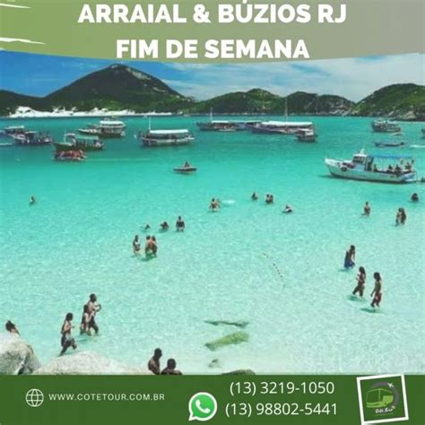 ExcursÃo Arraial Do Cabo And BÚzios Em Santos Sympla