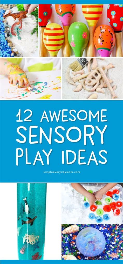 12 Sensory Play Ideas For Kids That Are Fun Bouncy Bumpy Squishy