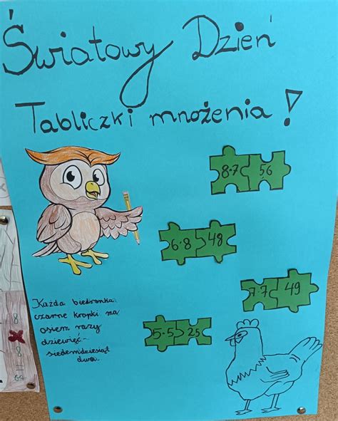 Wiatowy Dzie Tabliczki Mno Enia Szko A Podstawowa Nr Im