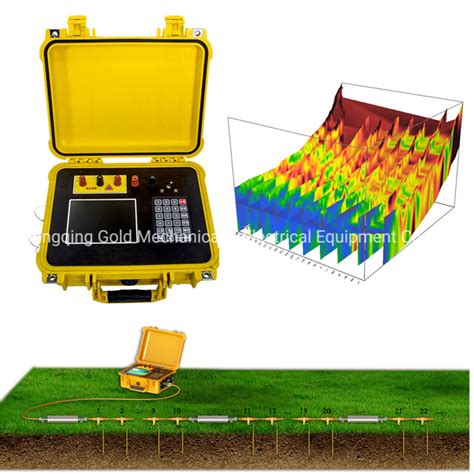 Underground Water Resources Detector Multi Function Geophysical Dc