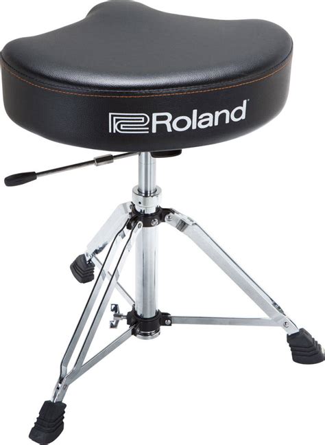 Roland Saddle Drum Throne With Hydraulic Adjustment, Vinyl Seat | Long ...