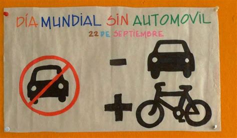 22 de septiembre Día mundial sin automóvil