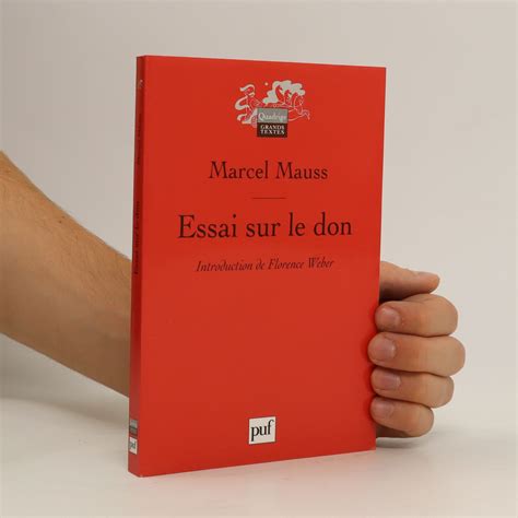 Essai Sur Le Don Marcel Mauss Knihobot Cz