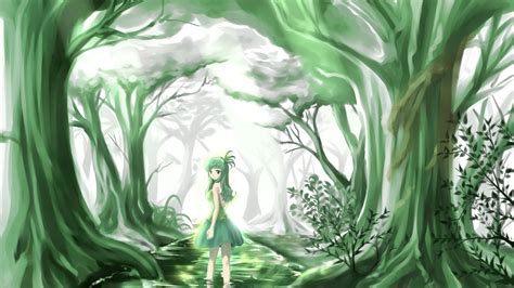 Anime 1920x1080 Green Wallpapers - Wallpaper Cave