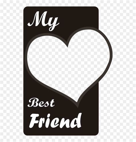 Heart Clipart Friend - Heart For Best Friend - Free Transparent PNG ...