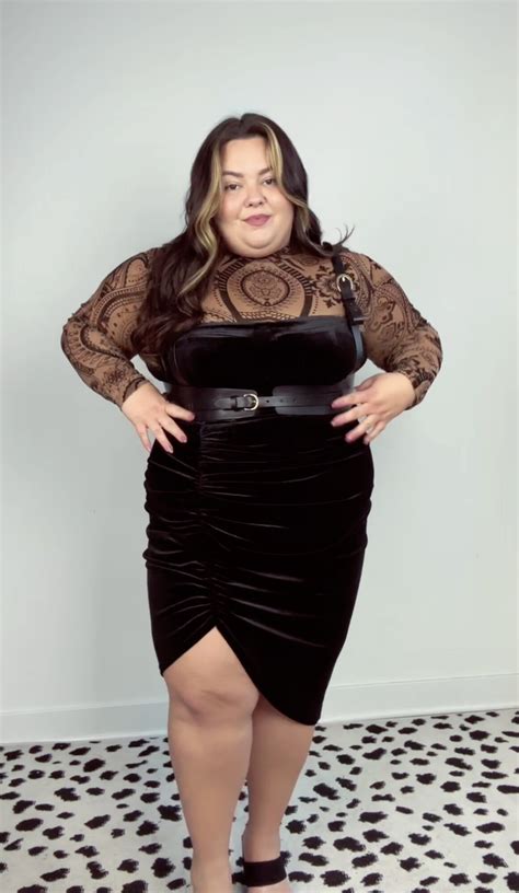 Sexy Plus Size Date Night Outfit Natalie In The City