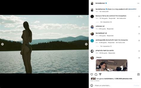 De Espaldas Kendall Jenner Paraliza La Red Al Posar En Coqueto Bikini