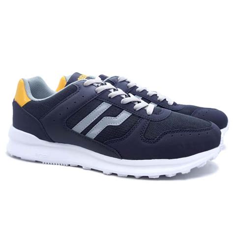 Sepatu Casual Piero Krooger Phantom Grey White