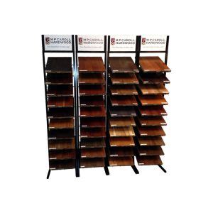 WD649 Best Wooden Display Racks For Hardwood Flooring Showroom Or Trade