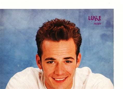 Luke Perry Teen Magazine Pinup Clipping The Fifth Element Superteen Mag 90 S Teen Stars