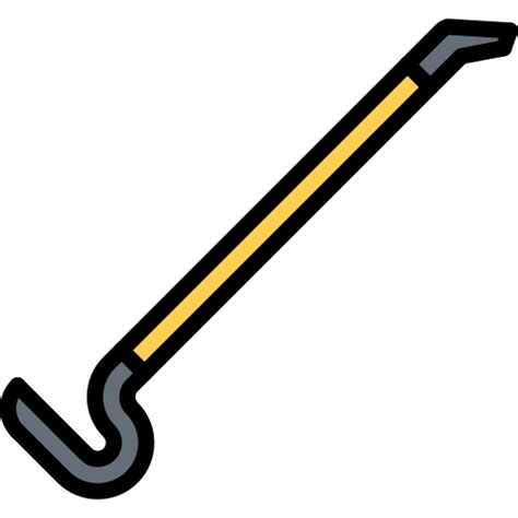 Crowbar Coloring Color Icon