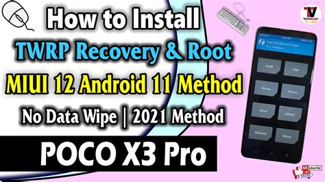 Poco X Pro How To Install Twrp Recovery Root No Data Wipe Miui