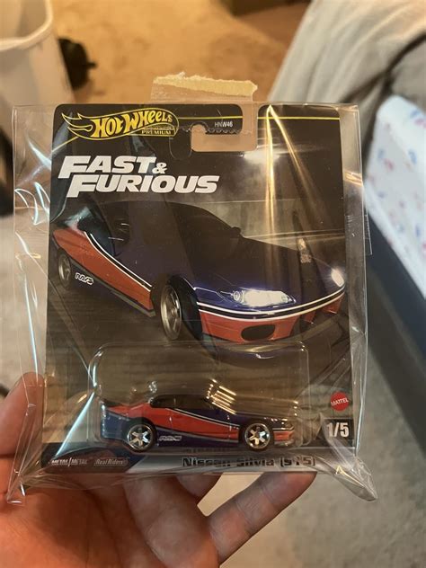 Amazon ホットウィール Hot Wheels ワイルドスピード 日産シルビア S 乗り物おもちゃ ミニカー 歳から ブルー HYP ミニカーダイキャスト