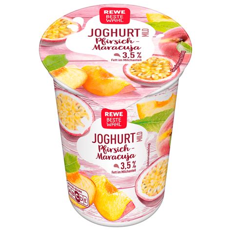 Rewe Beste Wahl Joghurt Mild Pfirsich Maracuja G Bei Rewe Online