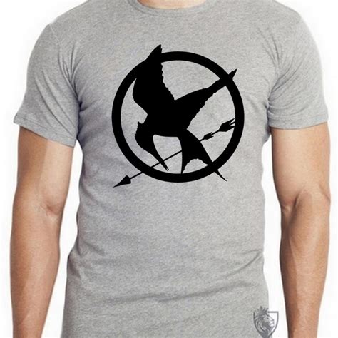 Camiseta Blusa Jogos Vorazes Tordo Preto Hunger Games Elo