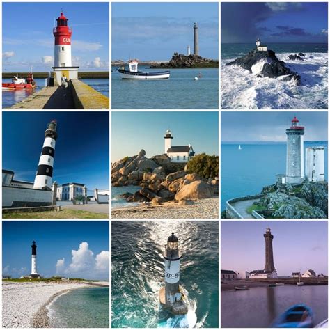 Lighthouses around Finisterre Beaux Villages, Ardennes, Am Meer ...