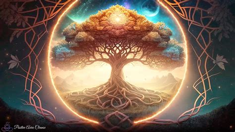 528Hz TREE Of LIFE Heal Golden Chakra Whole Body Cell