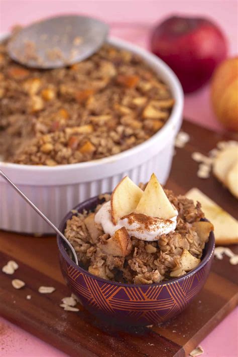 Baked Apple Oatmeal Mind Over Munch