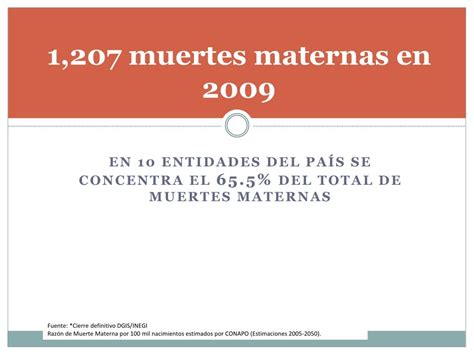 Ppt Panorama De La Muerte Materna 2010 Powerpoint Presentation Free