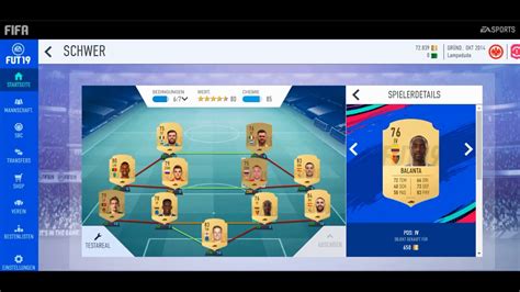 FIFA 19 SBC Liga Nationen Hybrid Schwer YouTube