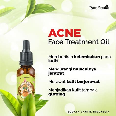 Jual Acne Face Treatment Oil Serum Roromendut Shopee Indonesia